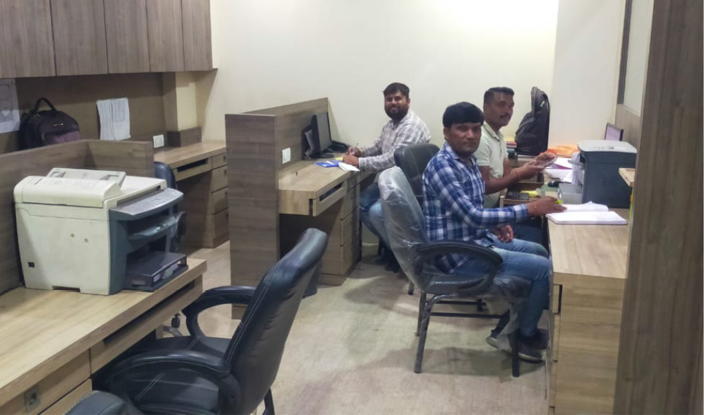 Executive Cabin & Meeting Area